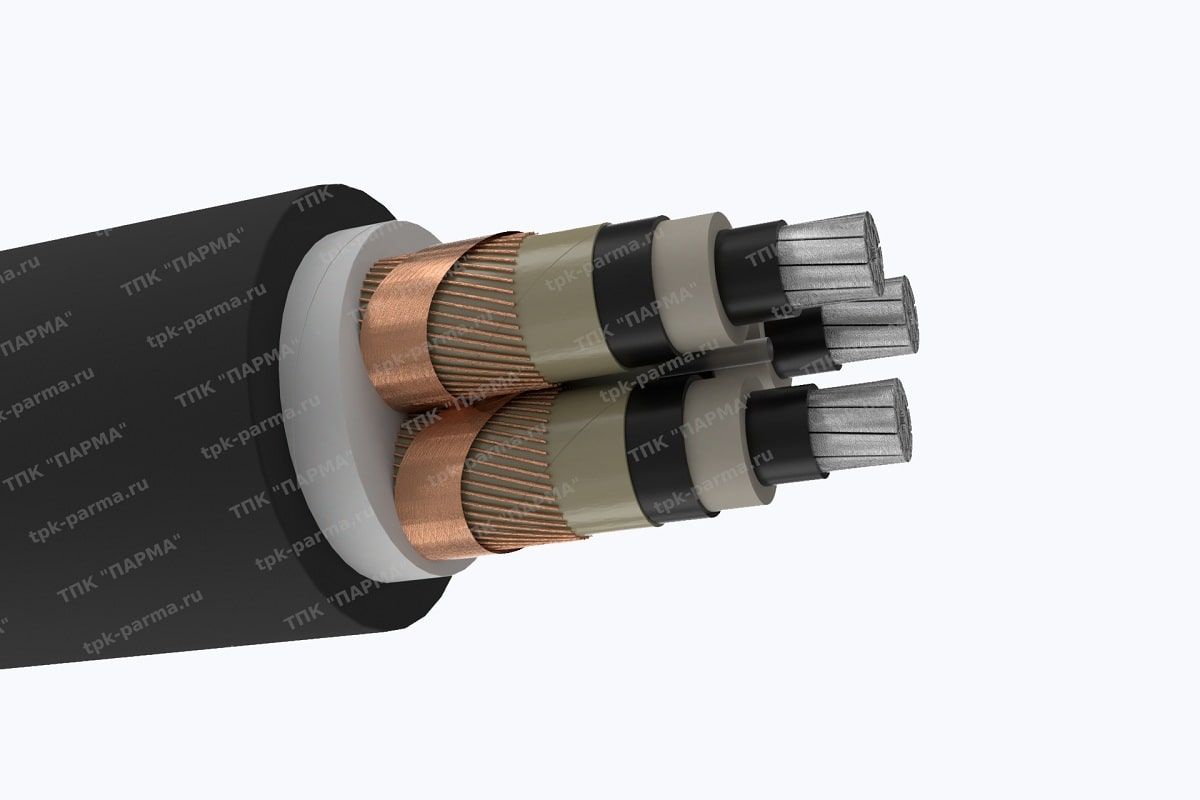 Фотография провода Кабель АПвПу 3х150/95 - 20кВ