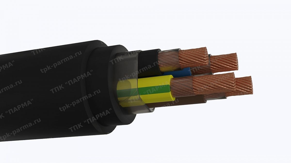 Кабель КПГН 3х2,5+1х2,5