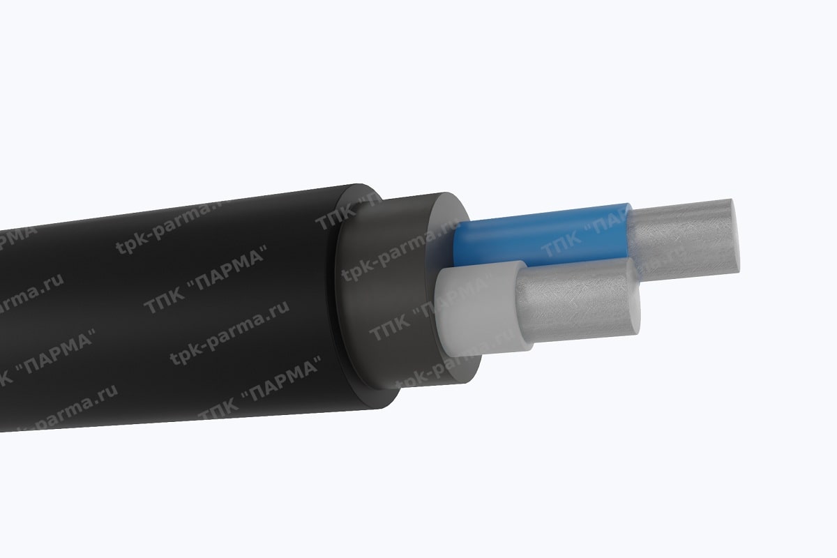 Фотография провода Кабель АПвВГнг(A) 2х16 - 1кВ