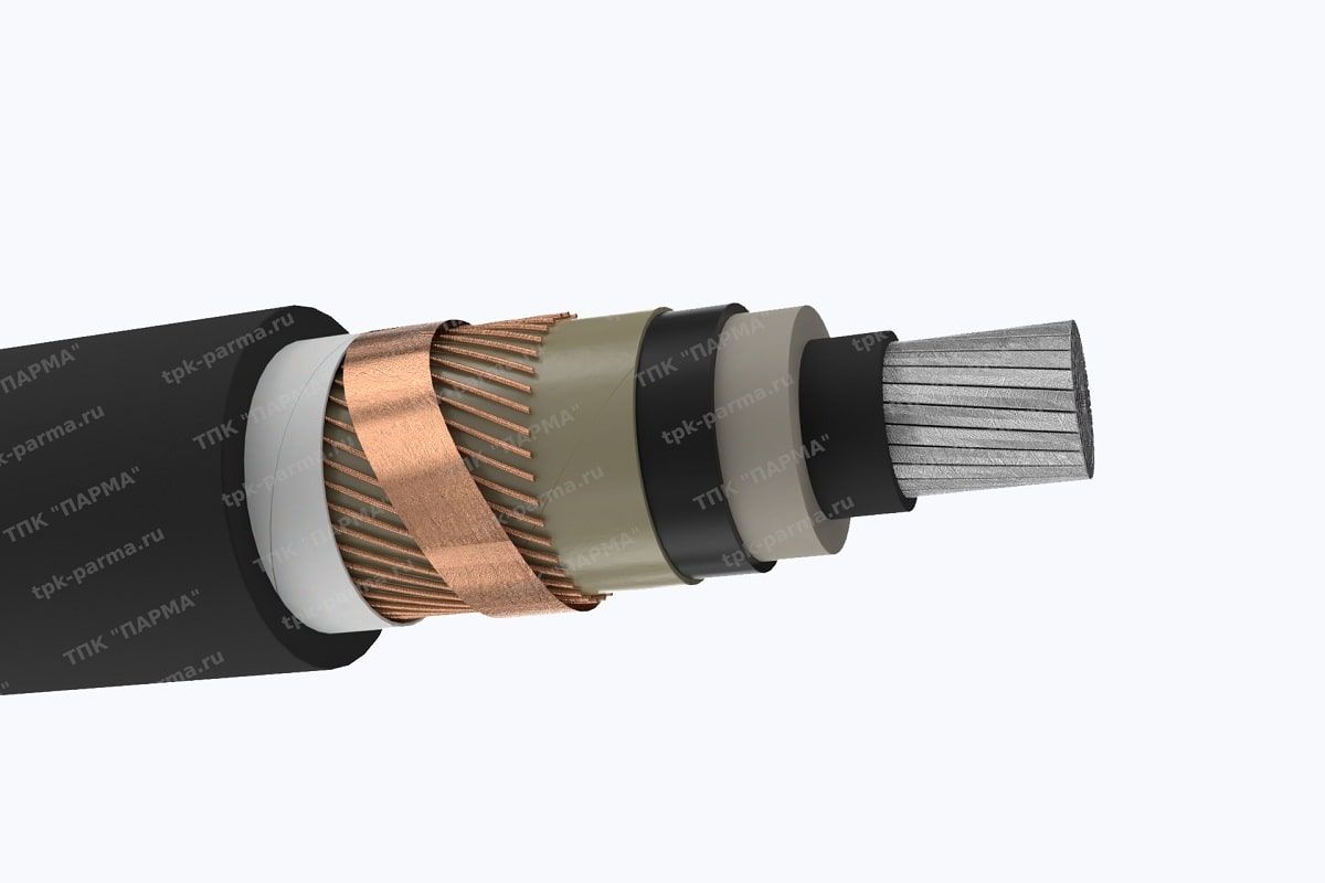 Фотография провода Кабель АПвПуг 1х300/95 - 10кВ