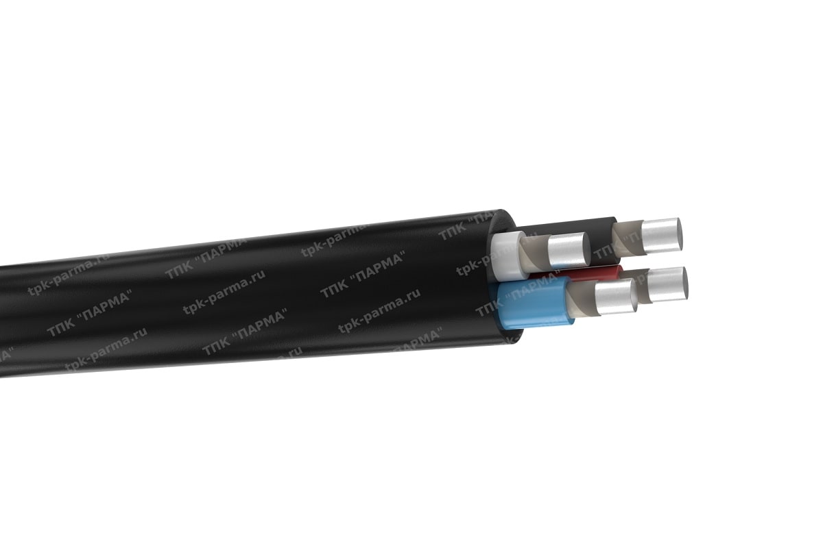 Фотография провода Кабель АВРГз 3х10+1х4