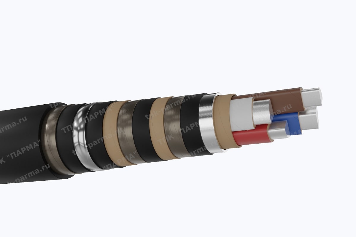 Кабель ААБ2лШв 3х120+1х70 - 1кВ