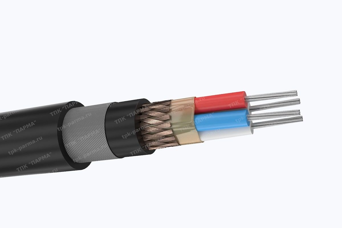 Фотография провода Кабель МКЭШВнг(A) 2х2х1